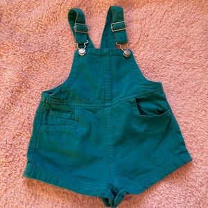 Zara Baby Boys Teal Overalls